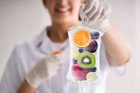 Mobile Hydration IV Drip London nurse preparing vitamin infusion